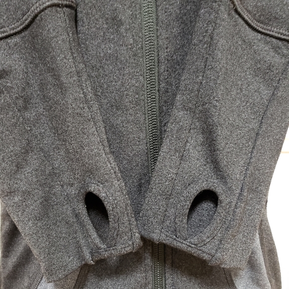 Lululemon Stride Jacket Charcoal Gray Size 6 - Picture 7 of 10